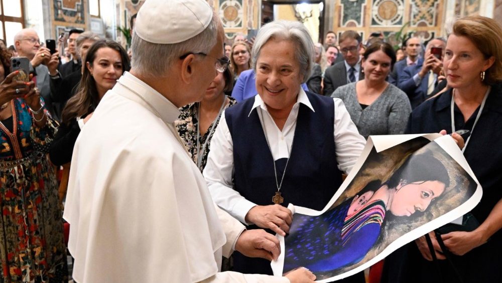 La Leon XIV, participanții la întâlnirea de studiu ”Refugees & Migrants in Our Common Home”