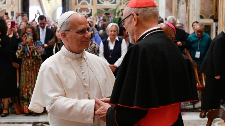 Papież Leon i kard. Czerny