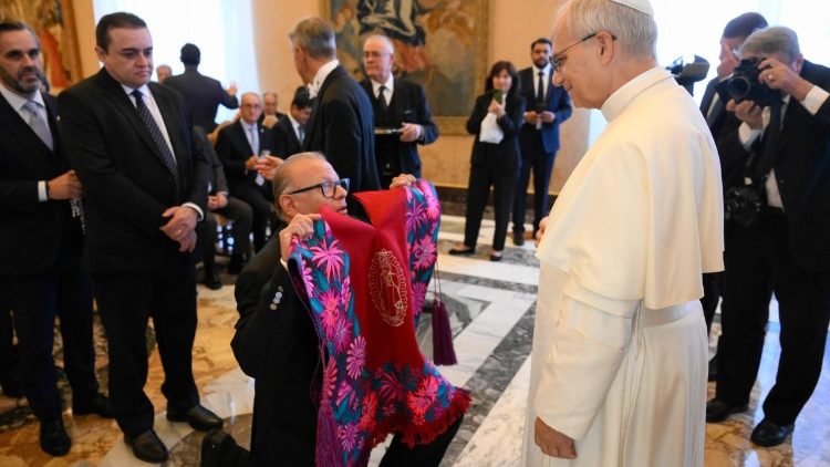 Pope Leo XIV receives members of the "Confederacion Medica Latinoiberoamericana y del Caribe" 