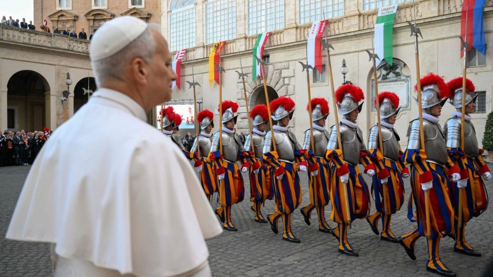 Il Giuramento al cospetto di Papa Leone XIV, il 4 ottobre 2025.