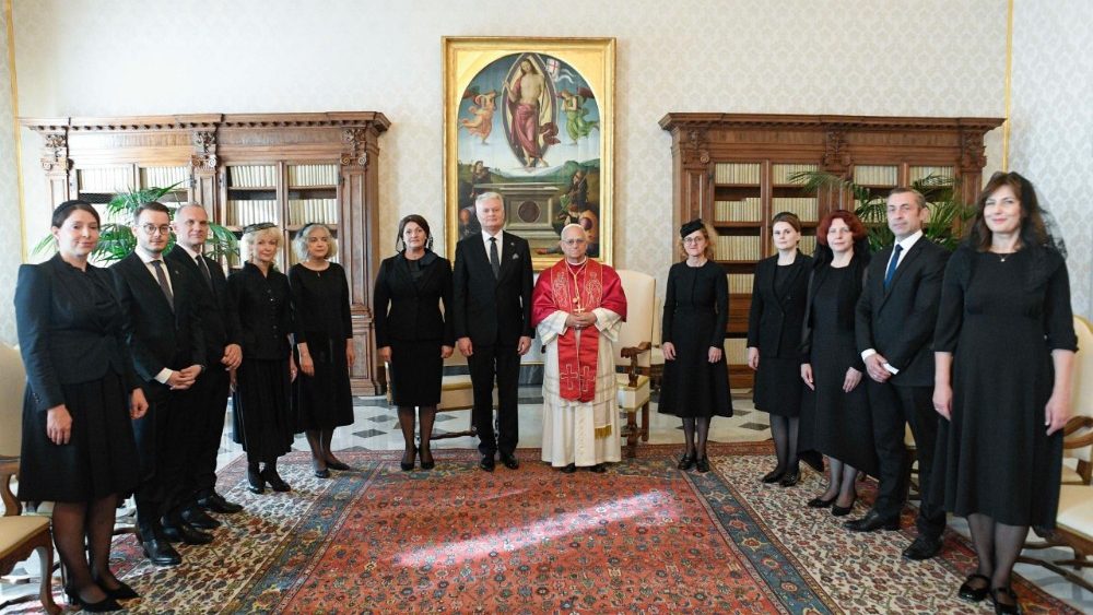 2025.10.06 S.E. il Signor Gitanas Nauseda, Presidente della Repubblica di Lituania