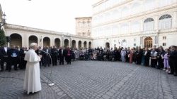 Pope Leo XIV meets in the Vatican with over a hundred representatives and leaders of Hispanic ministry from the USA