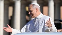 教皇レオ14世　2025年10月8日の一般謁見　バチカン・聖ペトロ広場