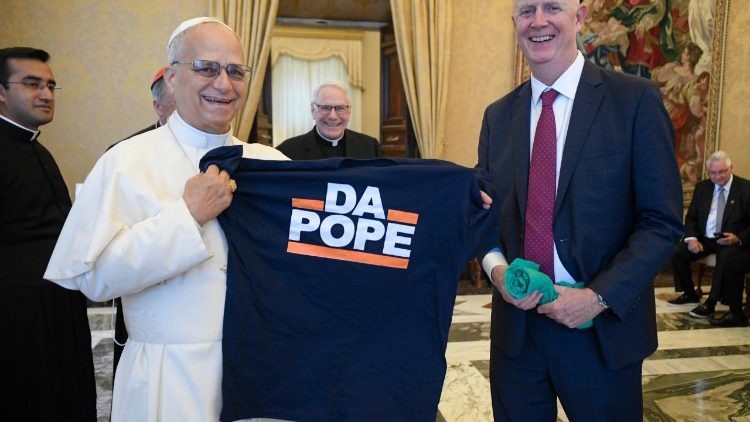 Leon XIV spotkał się z delegacją związkowców z regionu Chicago