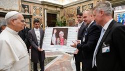 2025.10.09 Papież podczas spotkania z uczestnikami 39. Konferencji Stowarzyszenia MINDS International