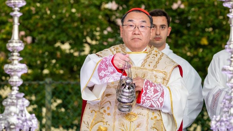 il cardinale Tarcisius Isao Kikuchi, arcivescovo di Tokyo e segretario generale della Federazione delle Conferenze dei Vescovi dell’Asia (FABC) 
