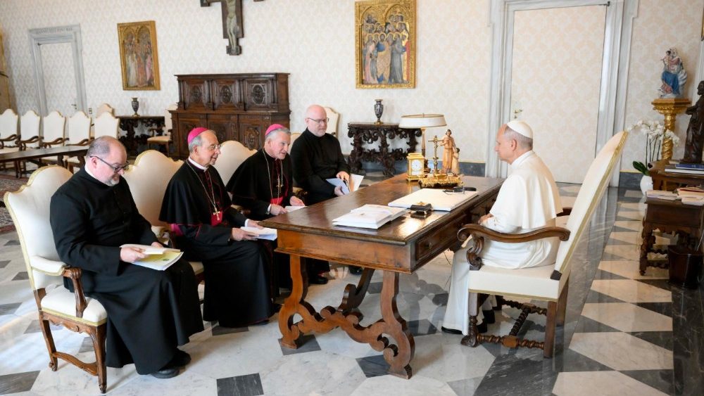 Diálogo del Pontífice con los obispos de la Conferencia Episcopal Estadounidense.