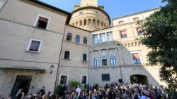 Встреча Папы с сотрудниками Департамента коммуникации Св. Престола