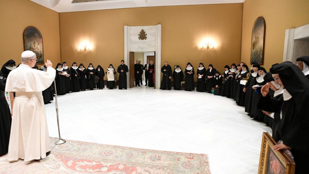 Аўдыенцыя Папы Льва XIV для манахінь з Кангрэгацыі аўгустынак-рэкалектак