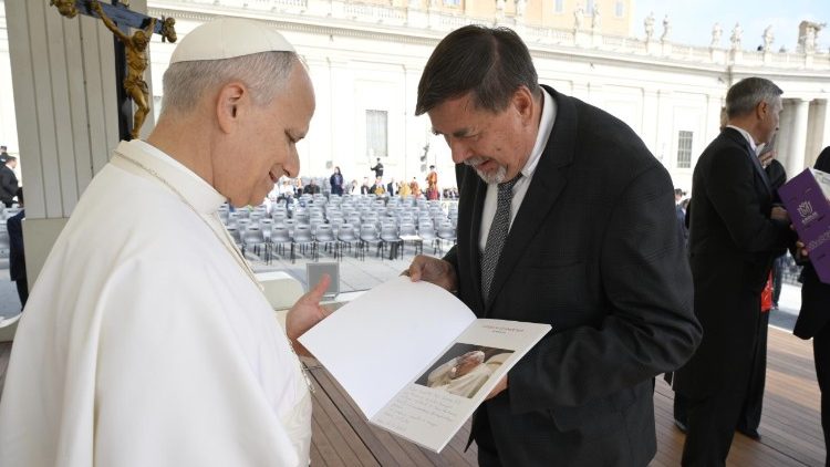 Grzegorz Gałązka u Ojca Świętego Leona XIV