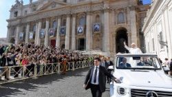 വിശുദ്ധ പ്രഖ്യാപനവുമായി ബന്ധപ്പെട്ട് അടുത്തിടെ വത്തിക്കാനിൽ നടന്ന ചടങ്ങുകളിൽനിന്നുള്ള ഒരു ദൃശ്യം