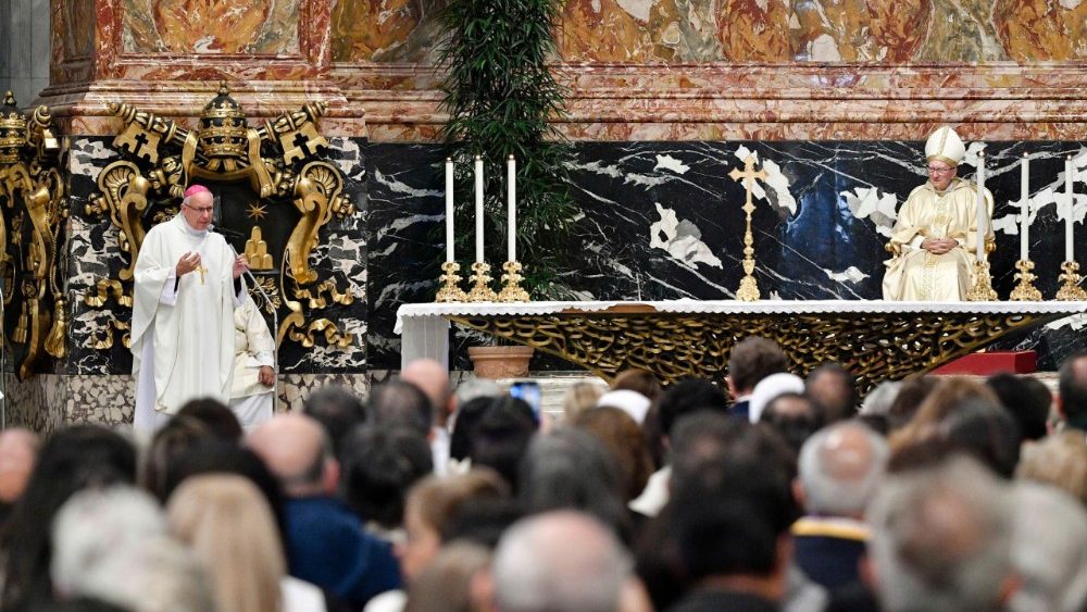 Sfântă Liturghie în bazilica Sfântul Petru ca mulțumire pentru canonizarea lui Iosif Grigore Hernández Cisneros și Carmen Rendiles