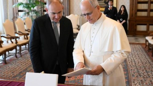 Dal Papa in udienza il premier armeno