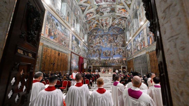 Ein Eindruck von dem ökumenischen Gebet im Vatikan