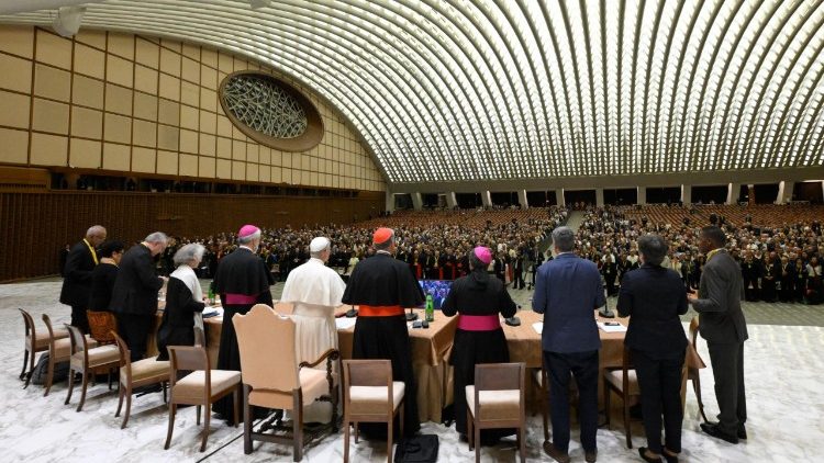 Ancora un'immagine dell'Aula Paolo VI
