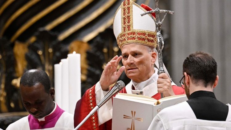 Pápež Lev XIV. počas liturgie