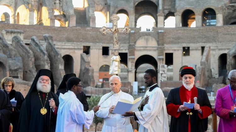 Papa Leo katika sala ya Amani