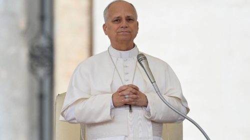 2025.10.28 Papa Leon XIV la cateheza audienței generale. 