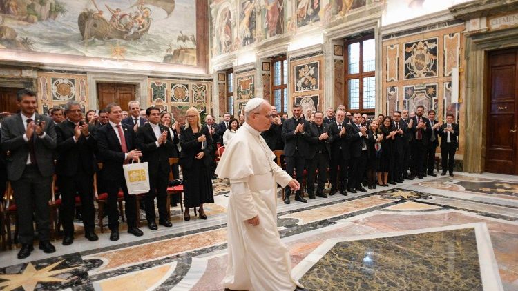 Audiencia del Papa a los miembros de la ODUCAL