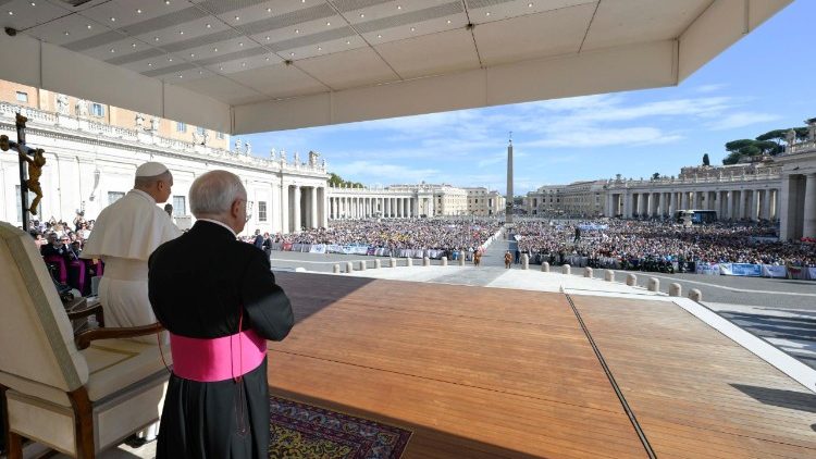 Аўдыенцыя для ўдзельнікаў Юбілею свету адукацыі