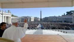 Die Generalaudienz an diesem Mittwoch