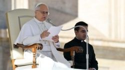 البابا لاوُن الرابع عشر المقابلة العامة مع المؤمنين ٥ تشرين الثاني نوفمبر ٢٠٢٥