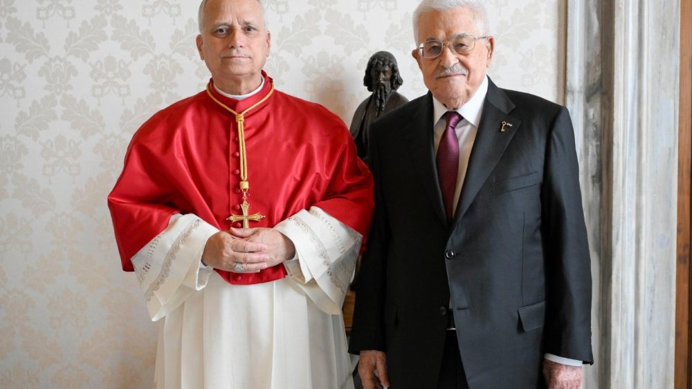 2025.11.06 S.E. il Signor Mahmoud Abbas, Presidente dello Stato di Palestina