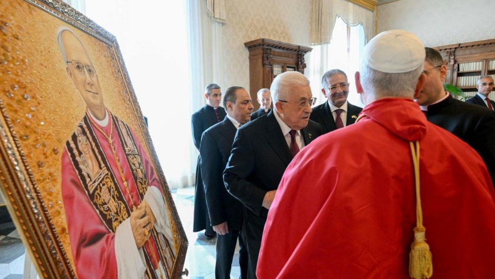 2025.11.06 S.E. il Signor Mahmoud Abbas, Presidente dello Stato di Palestina