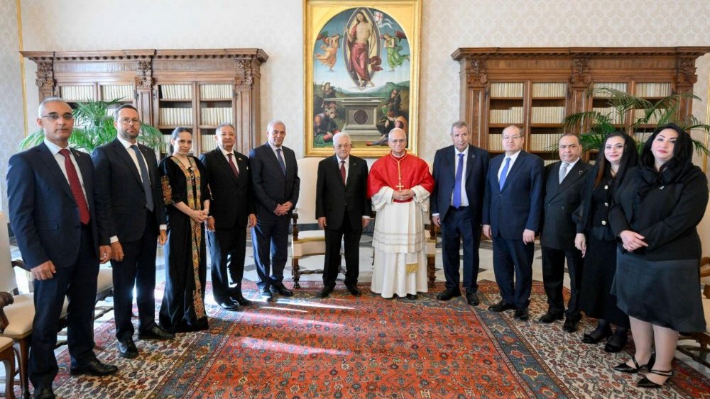 2025.11.06 S.E. il Signor Mahmoud Abbas, Presidente dello Stato di Palestina