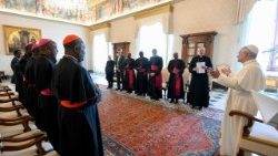 Le Pape Léon XIV a rencontré les membres de la Fondation Internationale Religions et Sociétés, vendredi 7 novembre 2025. 