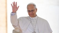 Pápež Lev XIV. počas jubilejnej audiencie