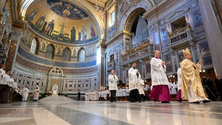 Il Papa nella Basilica di San Giovanni in Laterano