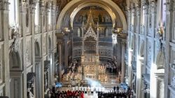 Pave Leo feriet messe i Laterankirken på formiddagen søndag 9. november 2025