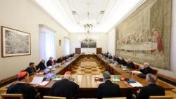 Сустрэча кіраўнікоў устаноў Рымскай курыі з Львом XIV. 10.11.2025