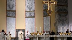 Papież w bazylice św. Anzelma