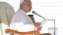 教皇レオ14世　2025年11月12日の一般謁見　バチカン・聖ペトロ広場