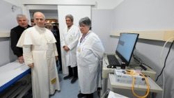 Leão XIV no Ambulatório São Martinho