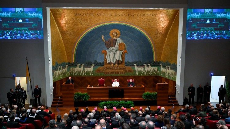 Em discurso, o Papa Leão XIV abordou sobre a missão da Universidade Lateranense