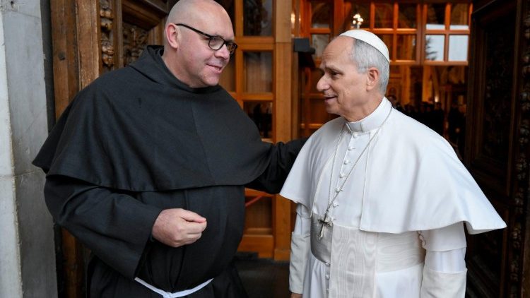 Franciszkanie towarzyszyli Leonowi XIV