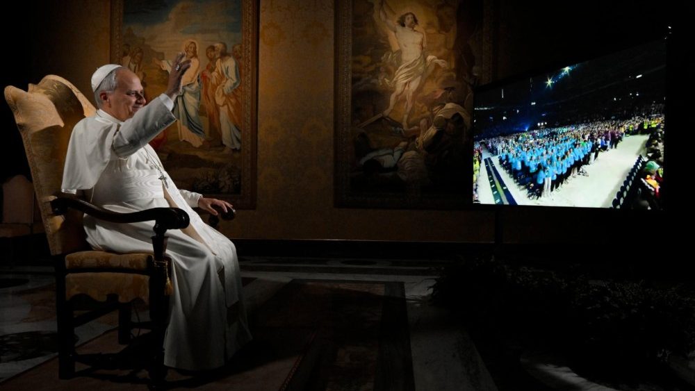 Тэлемост з каталіцкай моладдзю ЗША