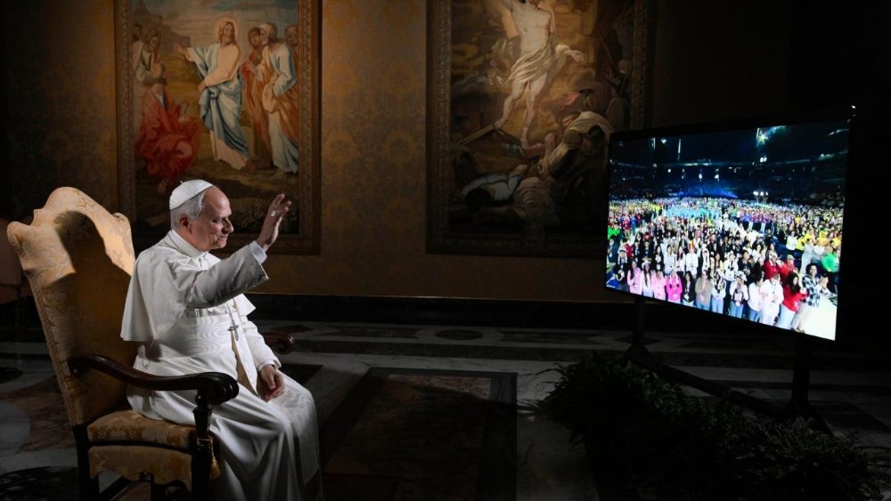 Тэлемост з каталіцкай моладдзю ЗША