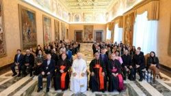 Påven med Caritas Internationalis