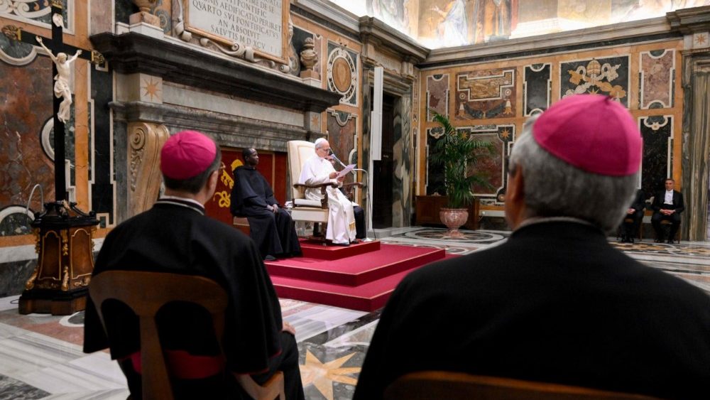 Аўдыенцыя для ўдзельнікаў семінара, арганізаванага Трыбуналам Рымскай Роты
