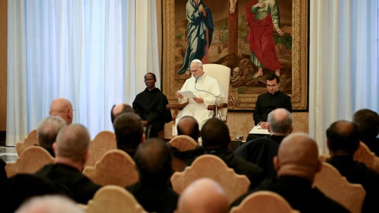 L'udienza del Papa ai Serviti 