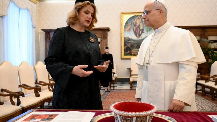 Mkutano wa waziri Mkuu wa Latvia na Papa 