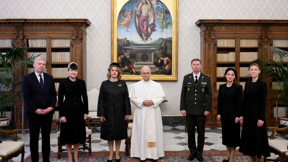 Візіт у Ватыкан прэм'ер-міністра Латвіі