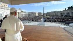 Pope Leo at the General Audience