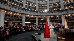 2025.11.27 Viaggio Apostolico in Turkiye - Incontro con le Autorita'