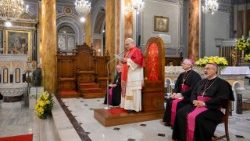 البابا يترأس في اسطنبول لقاء صلاة مع الأساقفة والكهنة والمكرسين والعاملين الرعويين ٢٨ تشرين الثاني نوفمبر ٢٠٢٥