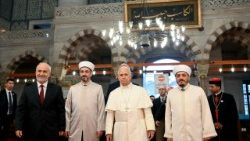 2025.11.29 Viaggio Apostolico in Turkiye - Visita alla Moschea Sultan Ahmed